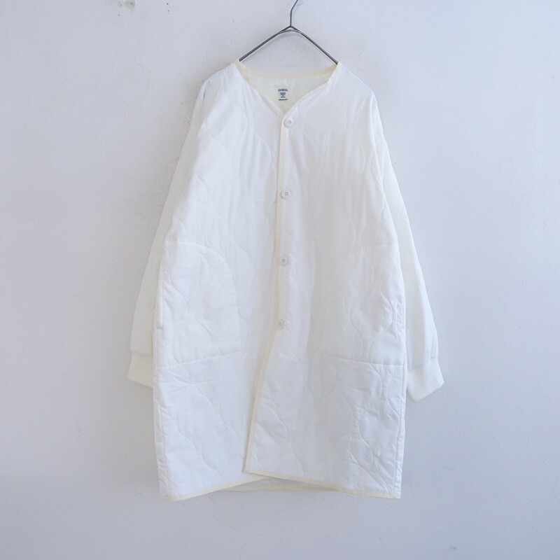 【美品/定価2.6万】ドミンゴ DMG ナイロンリップキルトライナーコート F 【中古】【52B62】