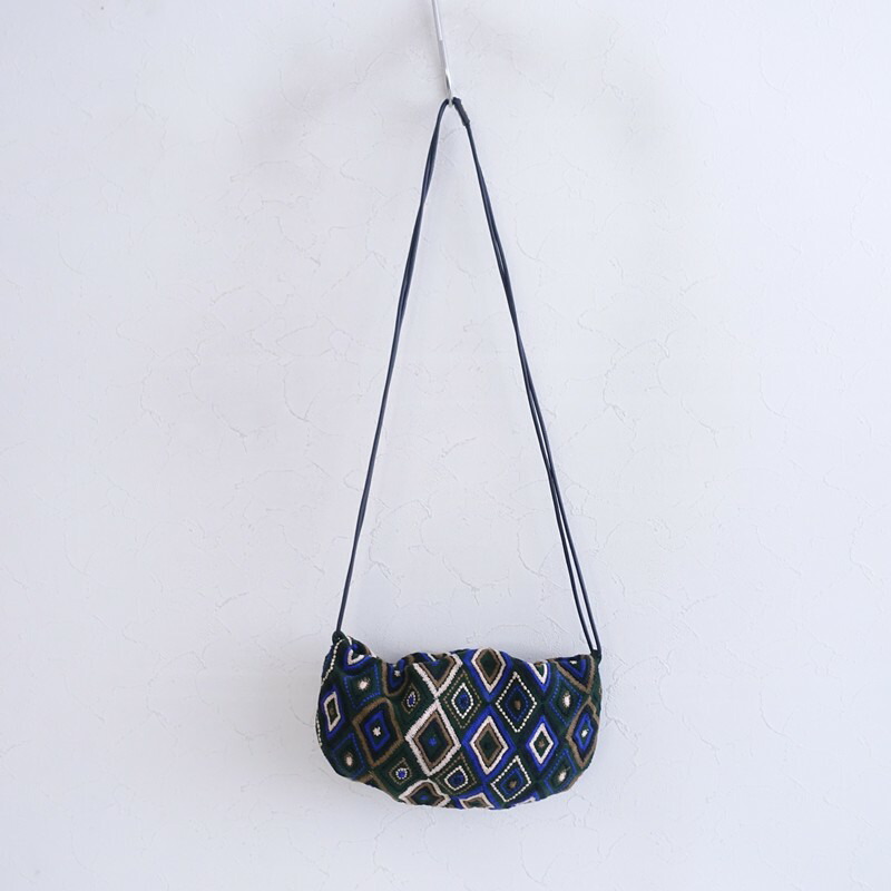 ミナペルホネン mina perhonen flower diamond coupe bag クッペバッグ 【中古】【62B62】