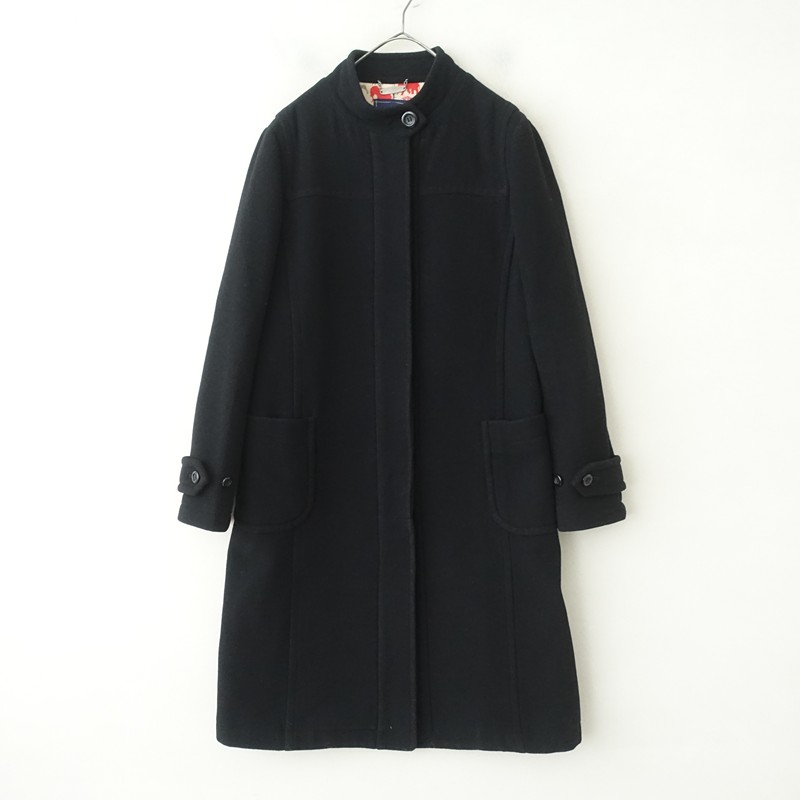 ケイタマルヤマ KEITA MARUYAMA アンゴラ混スタンドカラーコート 1 【中古】【82B62】 6,403円