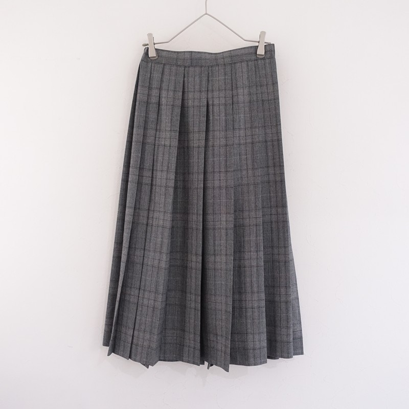 【美品/定価3.3万】シンミホンコウジョウ 新見本工場 松永スカート 【中古】【60C62】