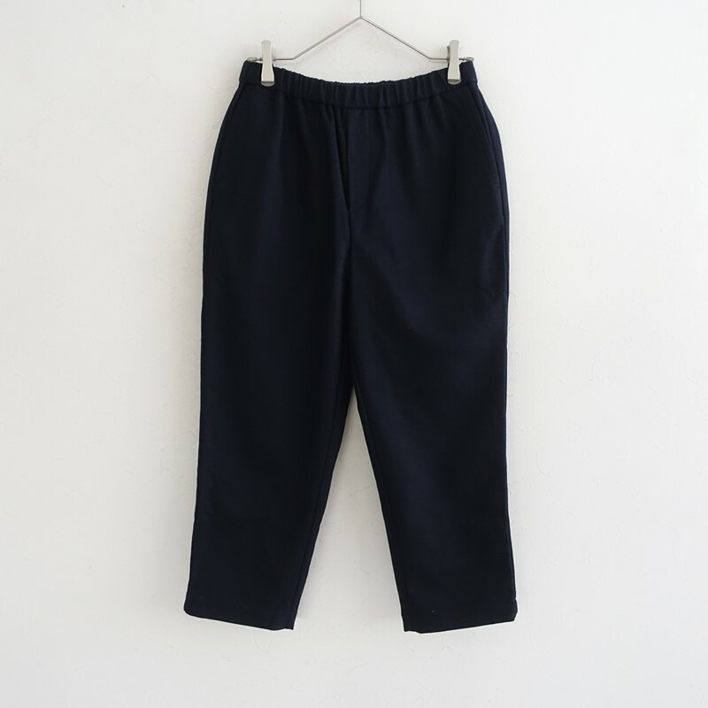 【2025AW/未使用品/定価2.2万】メゾンドソイル maison de soil WOOL FLANNEL EASY テーパードパンツ 1 【中古】【01C62】