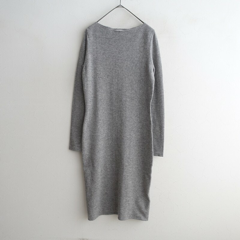 セイ TSE CLASSIC カシミヤニットボートネックワンピース S 【中古】【31C62】