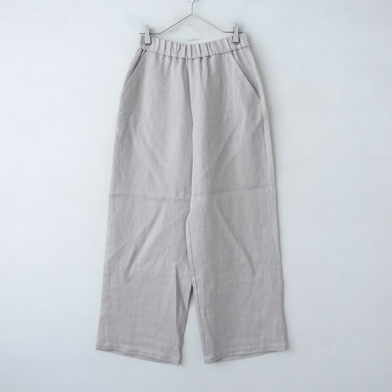 【未使用/定価2.9万】ハグオーワー Hug O War リネンヘリンボーンイージーパンツ 2 【中古】【41C62】