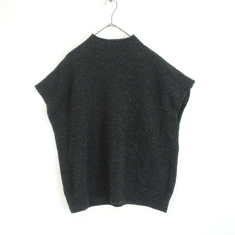 【2025AW/美品/通貨価値2万】エヴァムエヴァ evam eva boucle yarn vest ブークレーニットベスト  M 【中古】【61C62a】