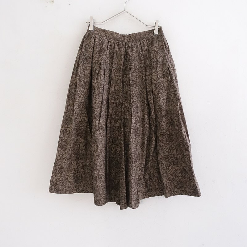 ヤエカライト YAECA WRITE 98660 LIBERTY タックキュロットパンツ M 【中古】【22C62】