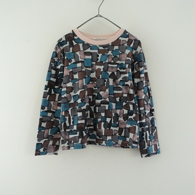 【キッズ/2025AW/定価1.4万】ミナペルホネン mina perhonen kivi キッズカットソー キッズ 150 【中古】【32C62】