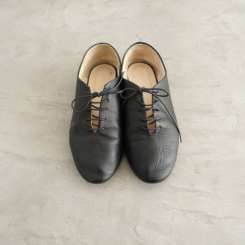 【定価3.5万】フォート _Fot Form lace ballet circle レザーシューズ 37/23.5 37 【中古】【62C62】
