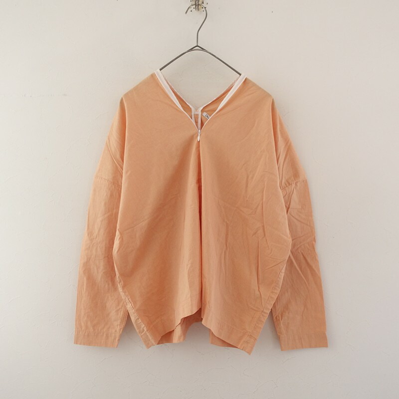 【美品/定価3.1万】ダル Dhal 50/-Kooshiパターンジップシャツ - 【中古】【70D62】