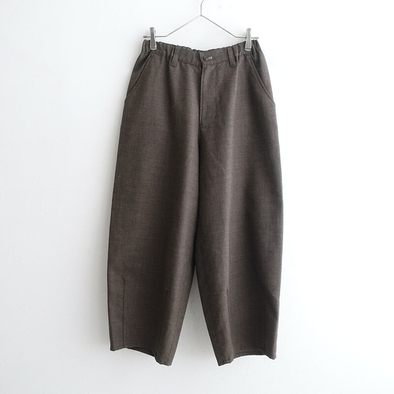 【美品/定価4.4万】ヴラスブラム Vlas Blomme ウールワイドパンツ F 【中古】【70D62】