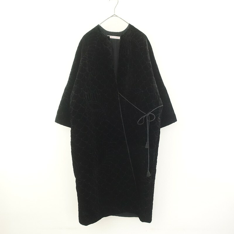 【美品/定価15.9万】トワヴァーズ TOWAVASE Velvet Robe ベルベットローブ - 【中古】【70D62】｜ブランド古着買取drop