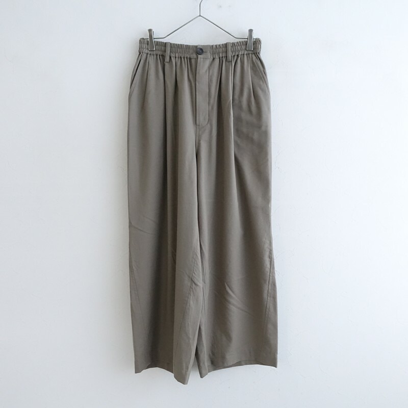【通貨価値4.2万】アンフィル unfil ビッグイージーパンツ  0 【中古】【21D62】