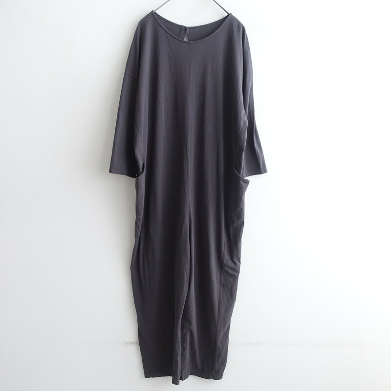 【美品/定価2.7万】エヴァムエヴァ evam eva コットンオールインワン 【中古】【41D62】