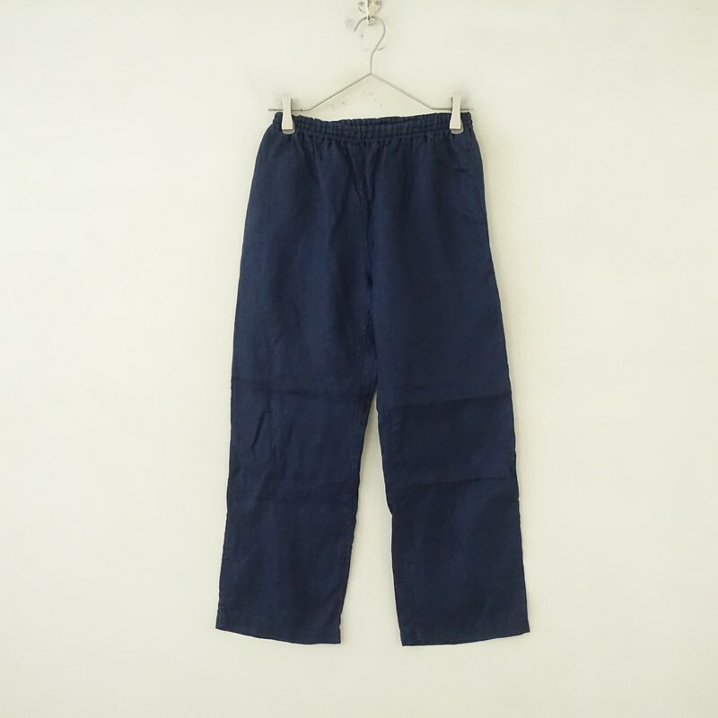 【通貨価値2.5万】ポイゼ PoisE リネンストレートゴムパンツ   【中古】【71D62】