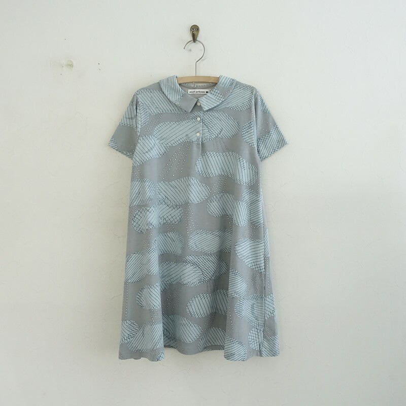 【美品/キッズ/通貨価値1.7万】ミナペルホネン mina perhonen after rain キッズワンピース  キッズ 130/8Y 【中古】【91D62】