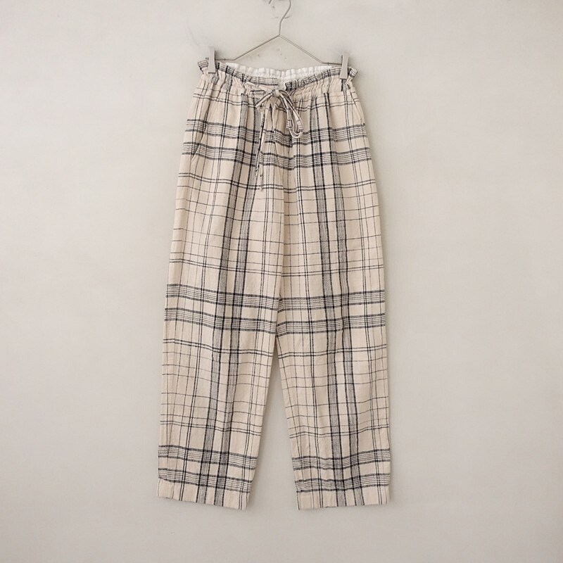 【定価3.1万】アーキ archi チェックリラックスパンツ S 【中古】【32D62】|ブランド古着買取drop