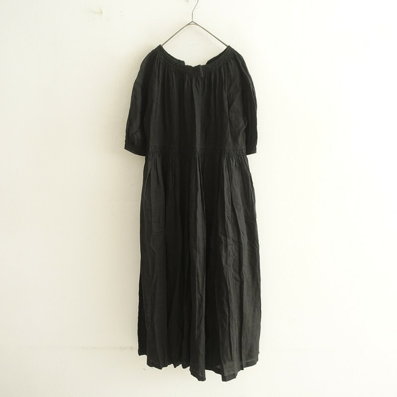 【2024/必要経費3.8万】ネスト衣装 nest Robe リネンコンビシャーリングワンピース  F 【中古】【03D62】