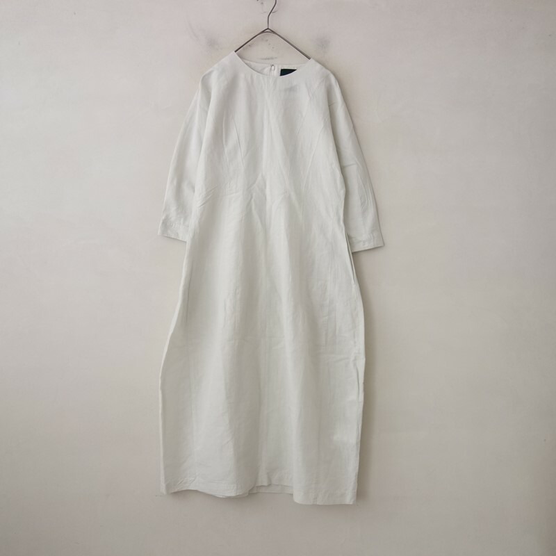 ネイティブヴィレッジ NATIVE VILLAGE コットンリネンワンピース   【中古】【21E62】