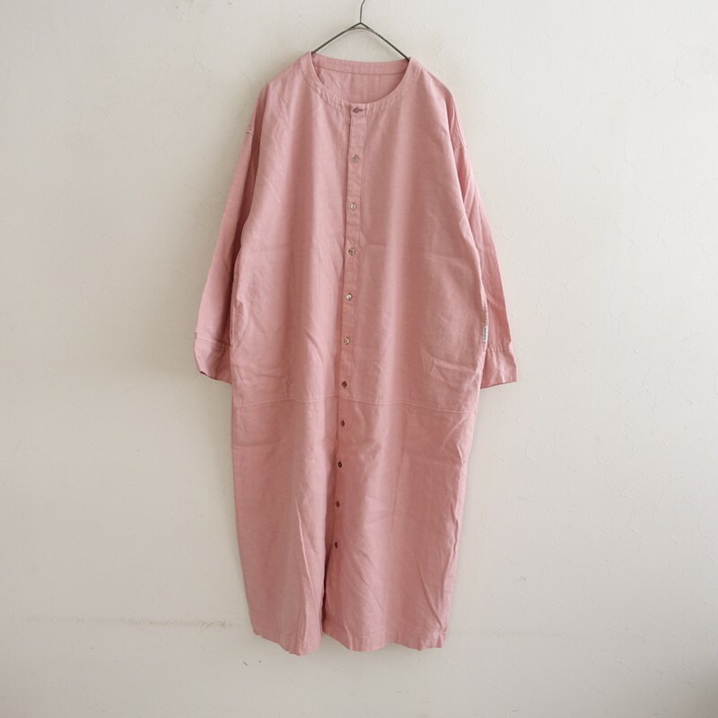 【通貨価値2.7万】ネスト衣装 アップサイクルリノ nest Robe UpcycleLino コットンリネンコクーンドレス  F 【中古】【51E62】
