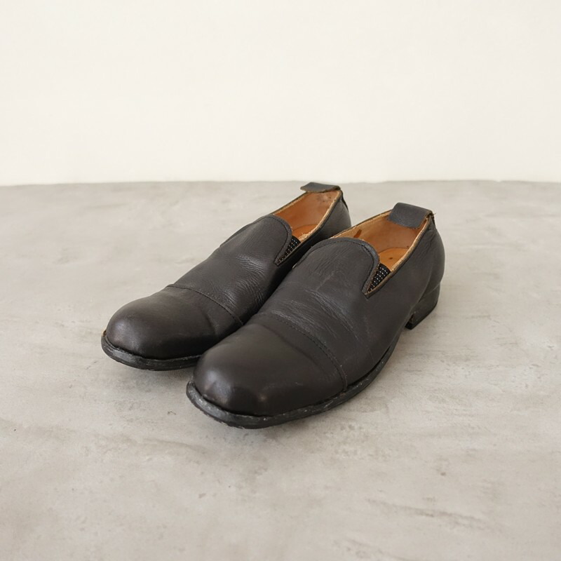 【通貨価値14.8万】ポールハーデン Paul Harnden Chelsea なめし革シューズ 35/22.5  35 【中古】【12E62】