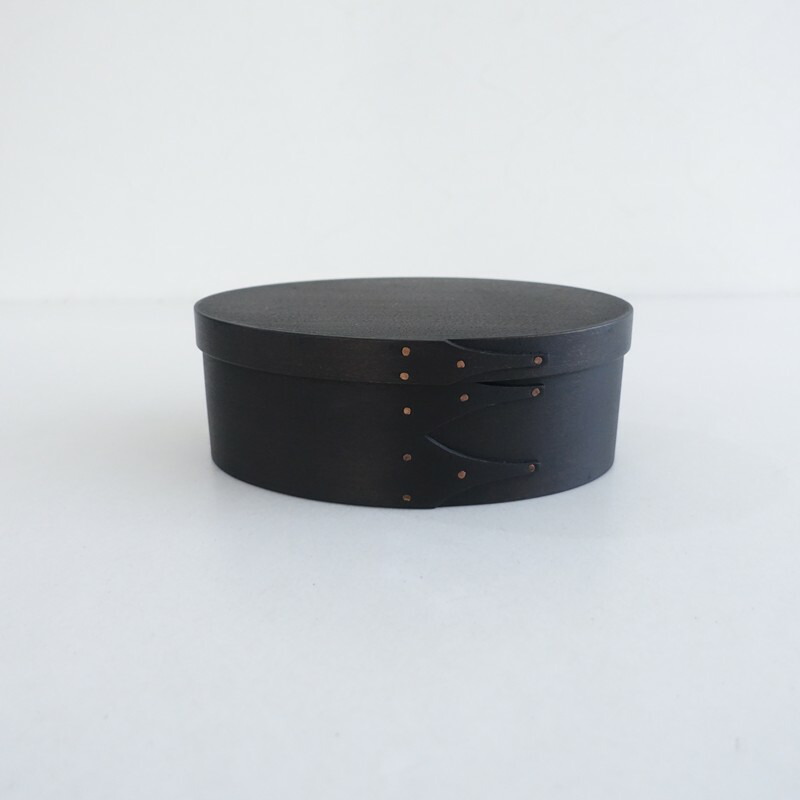 【美品/通貨価値1.9万】  井藤昌志 OVAL BOX #3シェーカーボックス席 三度黒   【中古】【62E62】