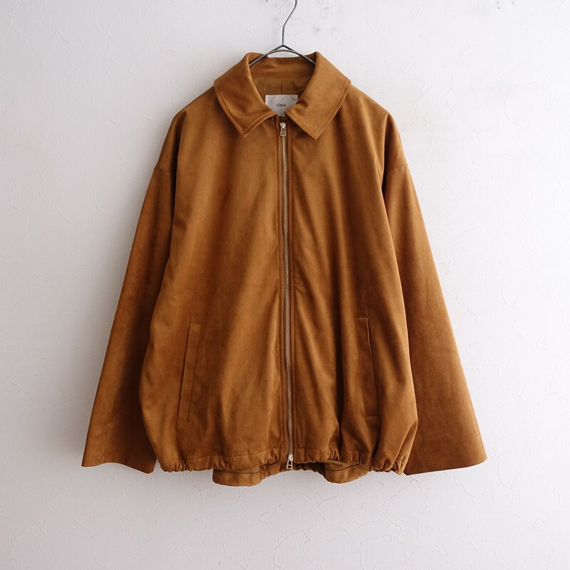 【美品/2026SS/通貨価値2.6万】イエナ IENA フェイクスウェードブルゾン   【中古】【82E62】