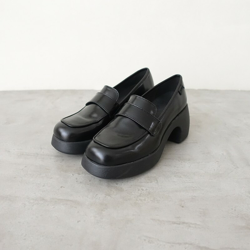 【美品/通貨価値2.8万】カンペール CAMPER THELMA 2 チャンキーヒールローファー 36/23  36 【中古】【92E62】