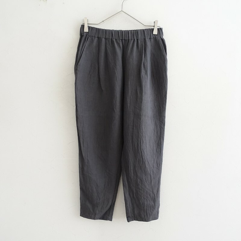【通貨価値2.3万】エヴァムエヴァ evam eva リネンタックパンツ  1 【中古】【13E62】
