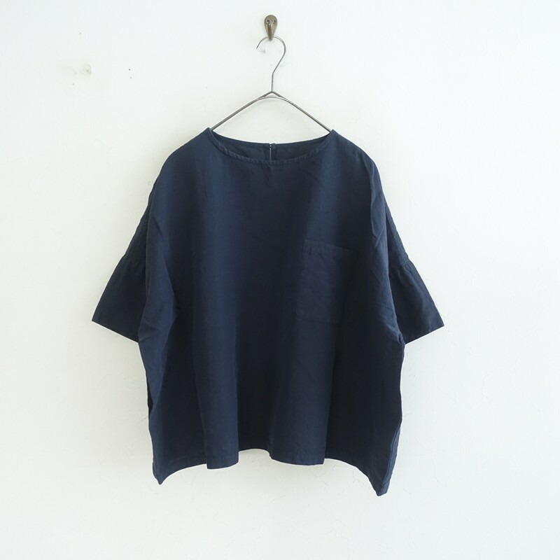 【通貨価値2.2万】ネスト衣裳 nest Robe コットンラミーブロードTトップ  F 【中古】【10F62】