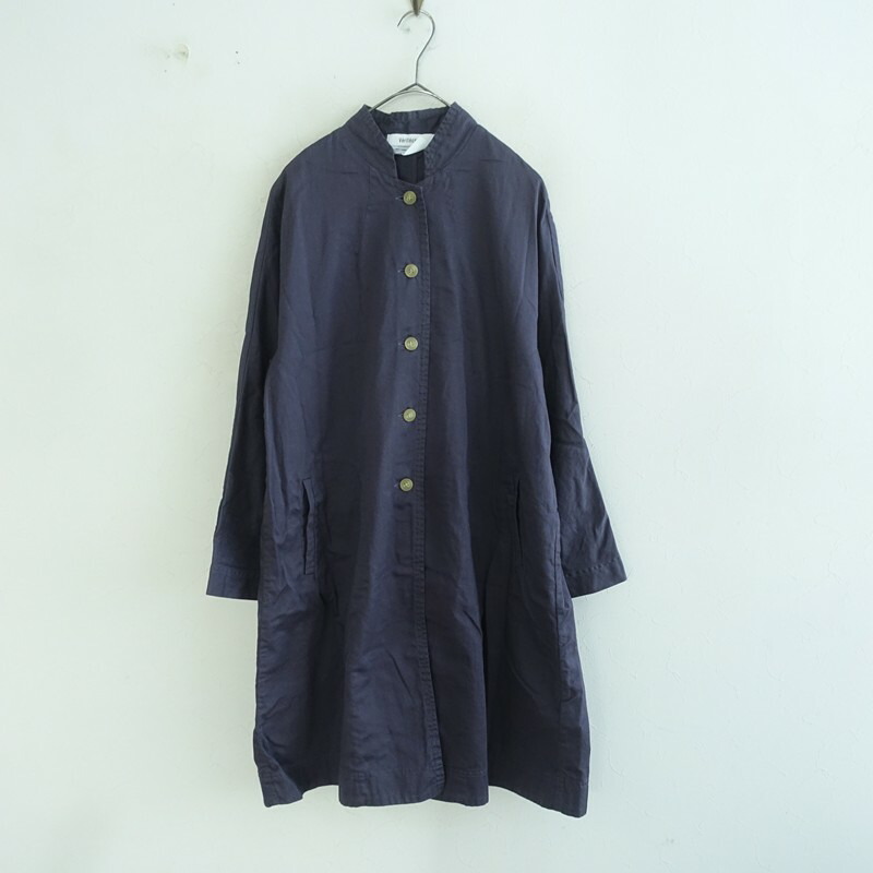 【通貨価値2.4万】ヴェリテクール Veritecoeur 箭厚地の外套  1 【中古】【60F62】