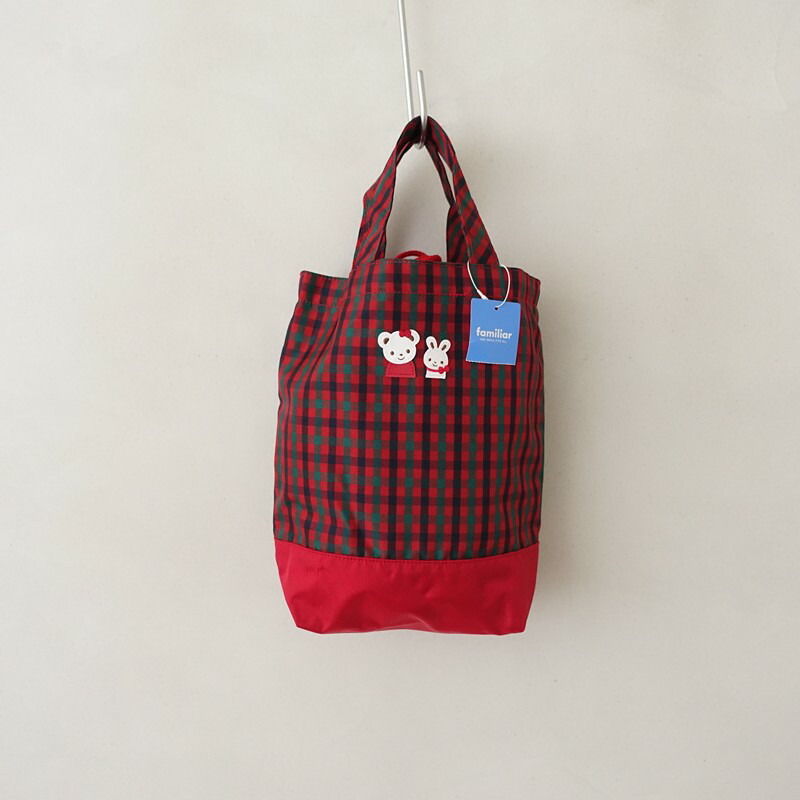 【未当て嵌める/通貨価値1万】ファミリア familiar シューズ容れもの   【中古】【70F62】