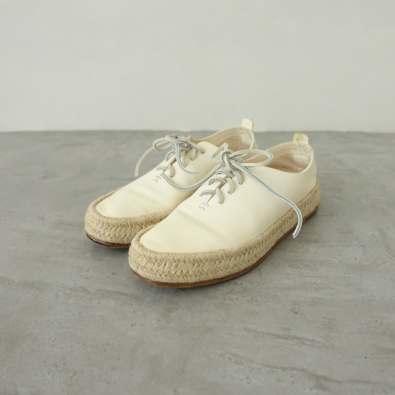 【必要経費7万】フェイト FEIT ESPADRILLE HAND SEWN COURT スニーカー 37/23.5  37 【中古】【11F62】