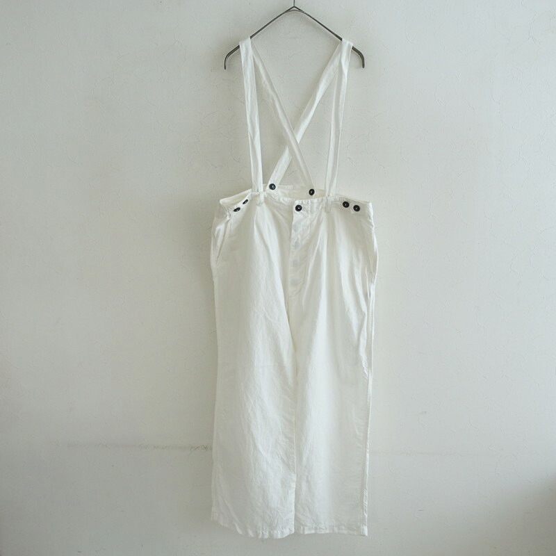 アーメン ARMEN コットンリネンサロペットパンツ 1 【中古】【21F62】|ブランド古着買取drop