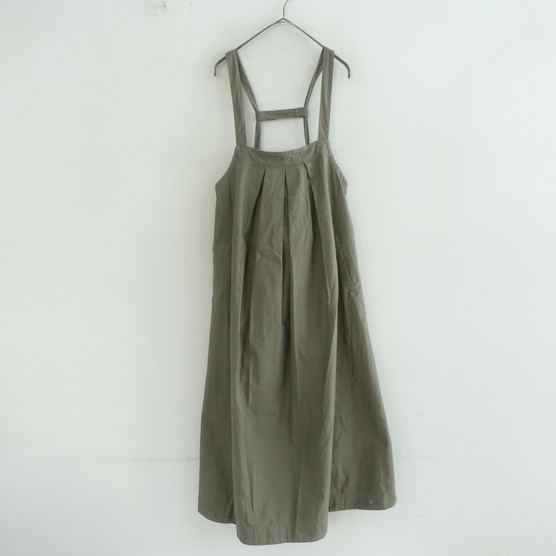 【美品/定価4.7万】フォーティファイブアール 45R 裏バックサテンのタックタックドレス 【中古】【12F62】｜ブランド古着買取drop
