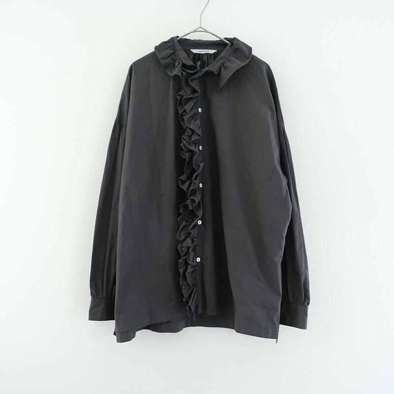 【定価4.6万】トゥジュー TOUJOURS ラッフルシャツ 2 【中古】【40G62】|ブランド古着買取drop