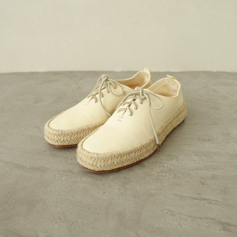 【未使用/定価7万】フェイト FEIT ESPADRILLE HAND SEWN COURT スニーカー 37/23.5 37 【中古】【01G62】｜ブランド古着買取drop