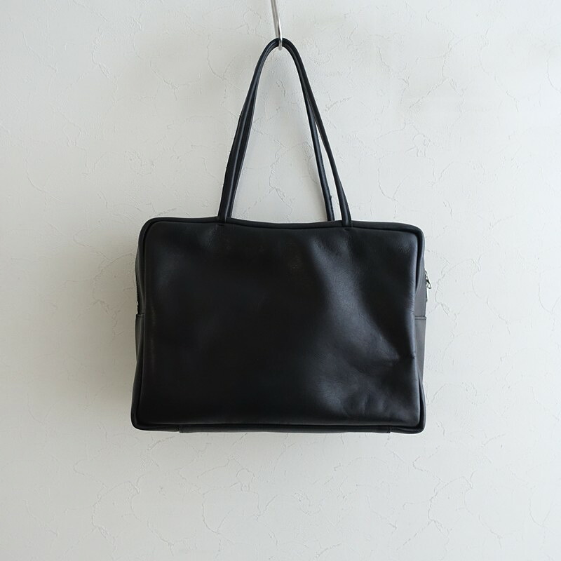 【定価2.5万】モルミルス MORMYRUS レザースクエアトートバッグ 【中古】【02G62】｜ブランド古着買取drop