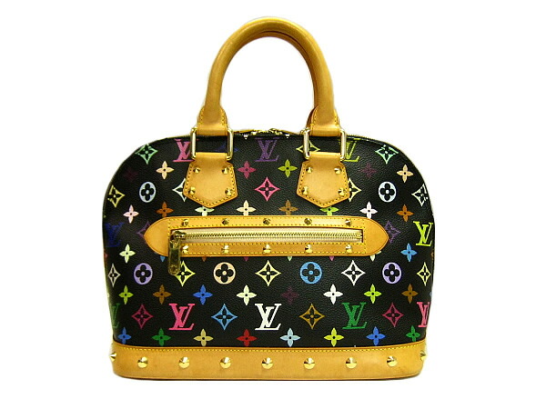 ルイ・ヴィトン モノグラム マルチカラー アルマ ノワール（ブラック）M92646 ハンドバック ヴィトン【中古】LV｜ボッカデラヴェリタ