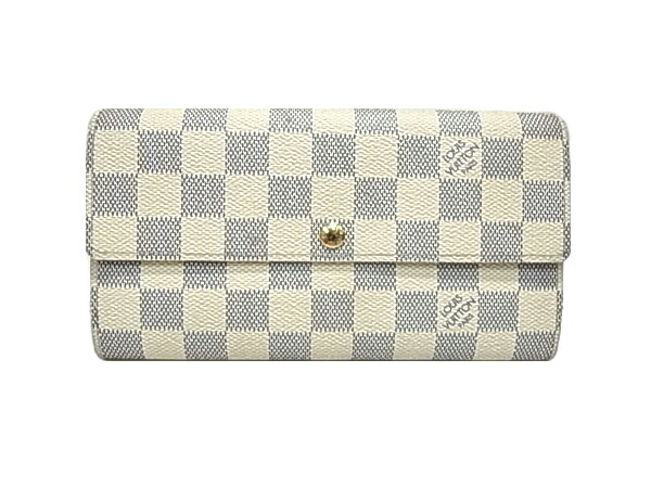 【SSS美品】ルイヴィトン ダミエ アズール ポルトフォイユ サラ 二つ折り財布 楽天市場】【財布】LOUIS VUITTON ルイ ヴィトン ダミエアズール