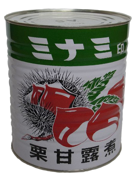 楽天市場】南 栗缶 大割3級 1号缶 固形量1.9kg 半割れ 韓国産 マロン