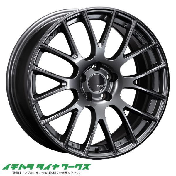 【新品ホイール 1本(交換、補修用)】SSR GTV04 18インチ 7.5J 5H-100 法人宛て送料無料|イチハラタイヤワークス