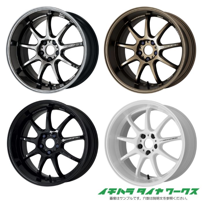 楽天市場】【新品ホイール 4本セット商品】WORK EMOTION D9R 17インチ 