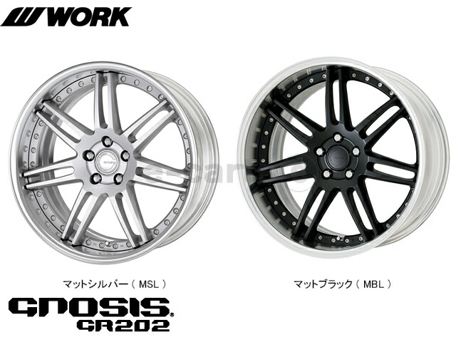 【タイヤ・ホイール4本セット】◆ワークグノーシスGR202◆WORKGNOSISGR202◆215/35R19◆新品選べるタイヤ◆タイヤ・ホイール新品4本(1台分)セット