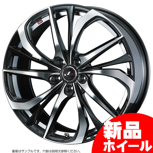 ウェッズ レオニス Te 19インチ 8j 5h 114 3 パールブラック ミラーカット 法人宛て送料無料 ホイール 4本セット Factor100 Co Il