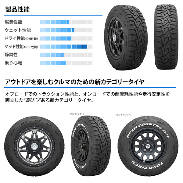 国内正規品 TOYO TIRES OPEN COUNTRY R T トーヨータイヤ オープン