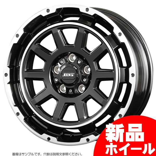 コーセイ ボトムガルシア ディグレ 17インチ 8J 6H-139.7 ブラックポリッシュ 法人宛て送料無料 ホイール 1本価格