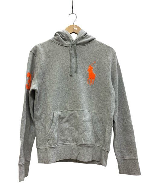 RALPH LAUREN ラルフローレン/size:S/薄墨色/ビッグポニー/フーディー/メンズ/パーカー/裏起毛/FC3458