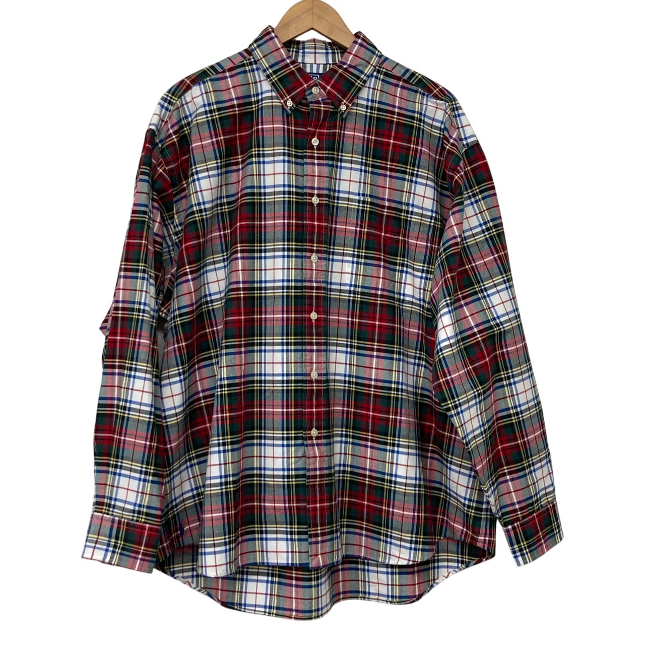 美品/POLO RALPHLAUREN/ポロラルフローレン/THE BIG SHIRT/プルオーバー/読み合わせる/大きさＬ/メンズ/RS0355