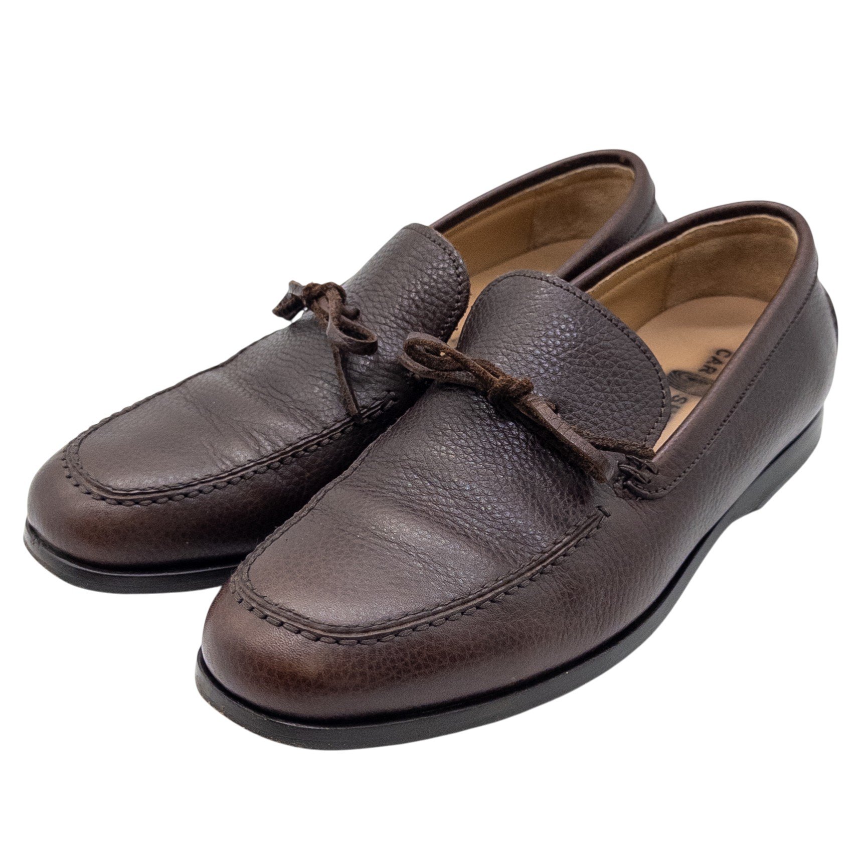 美品/CARCHOE/カーシュー/ローファー/ブラウン/サイズ 6 1/2/メンズ/ビジネスシューズ/RS0489｜リサイクルストア　エコライフ