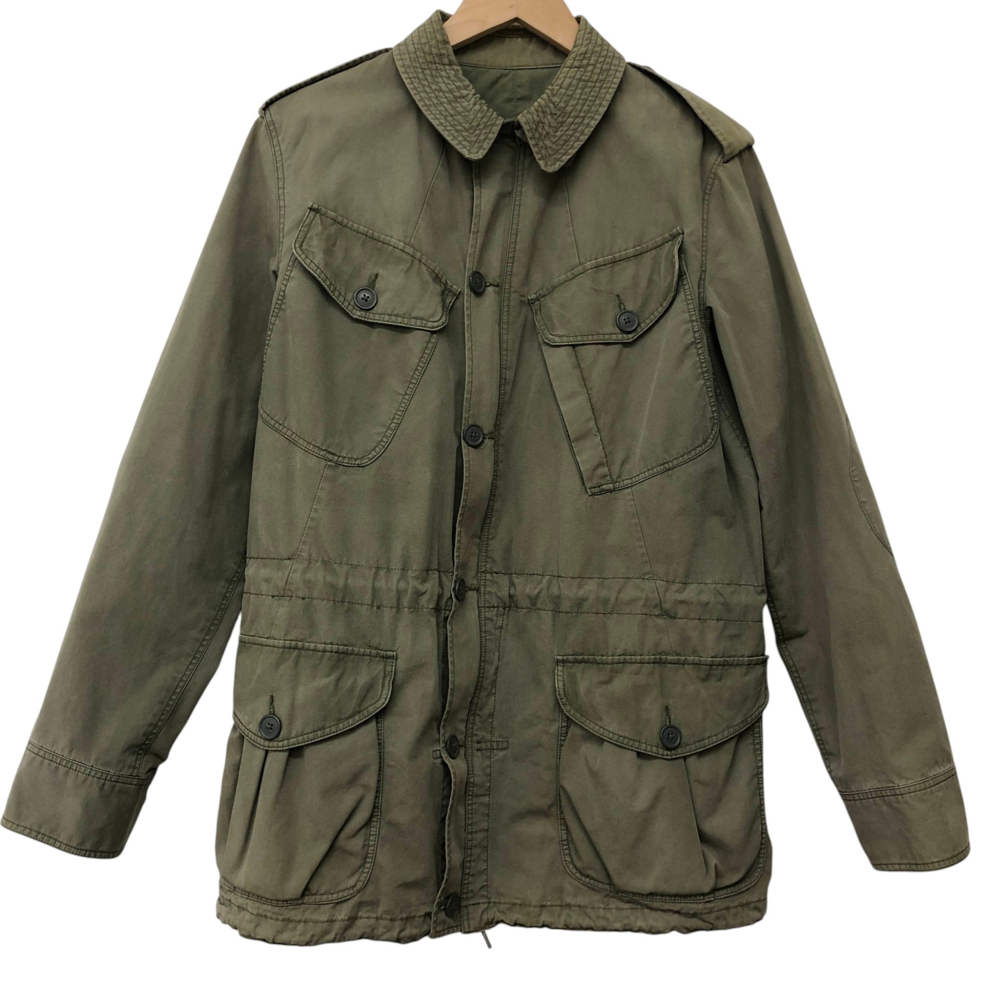 Ralph Lauren/ラルフローレン/ラガー/M65/ミリタリー/活動の領域上衣/カーキ/大きさS/メンズ/RS0563