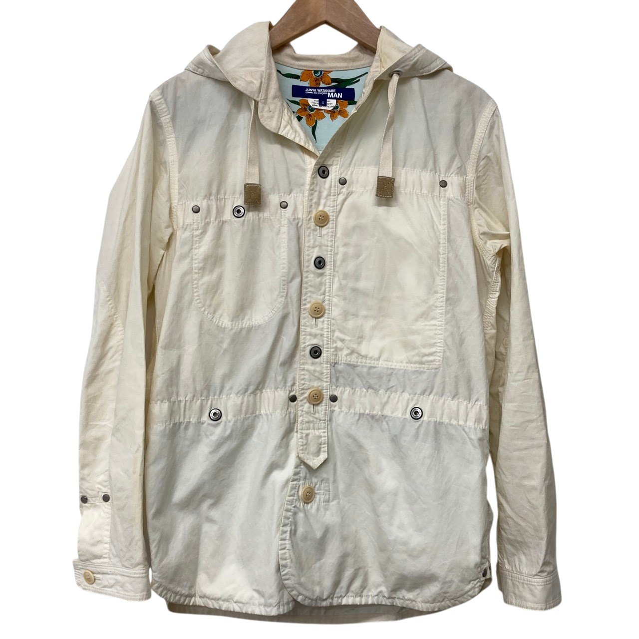 JUNYA WATANABE COMME des GARCONS/ジュンヤワタナベ コムデギャルソン/サイルマーシャル/フーデッドジャケット/Sサイズ/メンズ/RS1000|リサイクルストア エコライフ